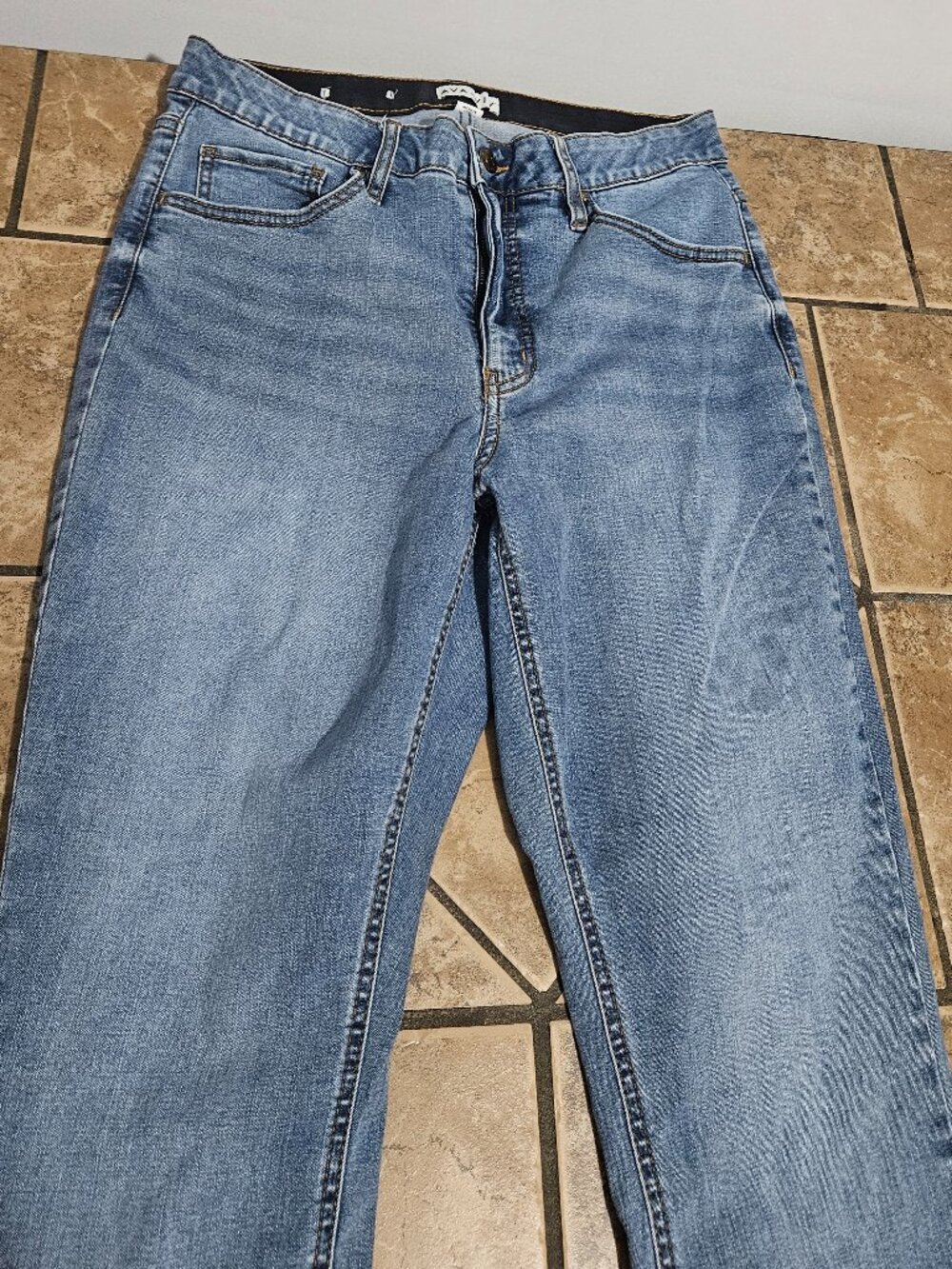 AVA VIV Stretch Band Waist Skinny Jeans Sz 16